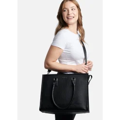 Valentina 2in1 Tote Bag - Black
