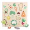 Vegetables Peg Puzzle