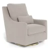 Vera Rocking and Swivel Chair - Sand / Gold