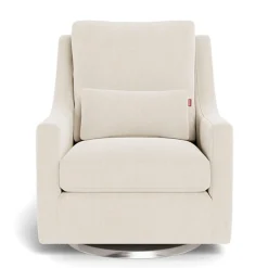 Vera Rocking and Swivel Chair - Dune / Steel