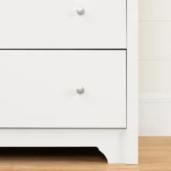 Vito 5-Drawer Chest - Pure White