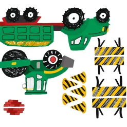 Wall Stickers - Construction