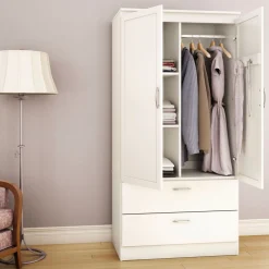 Wardrobe Armoire - Acapella Pure White