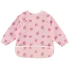 Waterproof Bib Long Sleeves - Strawberry