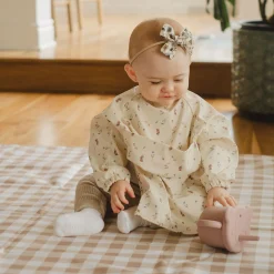 Waterproof Multi-Purpose Floor Mat - Caramel Gingham