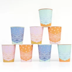 Western Bandana Cups (8)