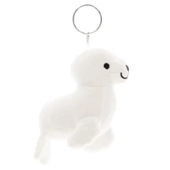 White Seal Key Chain