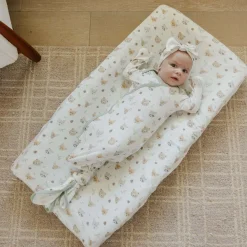 Wilder-newborn Knotted Gown