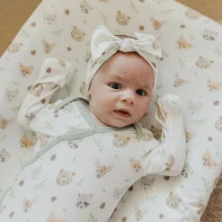 Wilder-newborn Knotted Gown