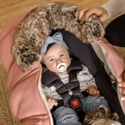 Winter Car Seat Cover - Classic Collection - Blush