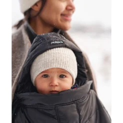 Winter Cover Baby Carrier - Black