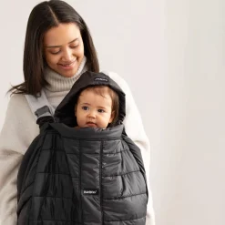 Winter Cover Baby Carrier - Black