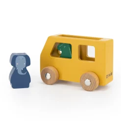 Wooden Animal Car Set