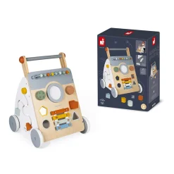 Wooden Multi-Activity Trolley Walker - Sweet Cocoon