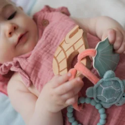 Wooden Rattle - Ocean