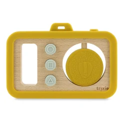Wooden Silicone Baby Camera Mr. Lion