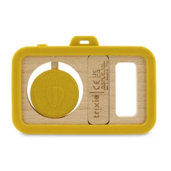 Wooden Silicone Baby Camera Mr. Lion