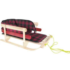 Wooden Sleigh XL with Pad Cover