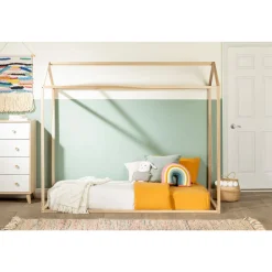 Yodi 5-Drawer Chest - Soft Elm and Pure White