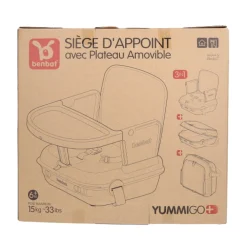 YummiGo+ Feed & Go Booster – Cashmere Beige