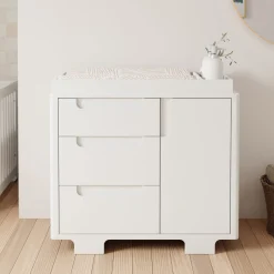 Yuzu 3-Drawer Changer Dresser - White