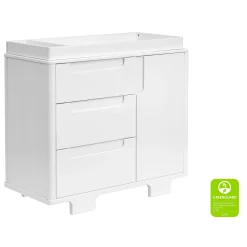 Yuzu 3-Drawer Changer Dresser - White