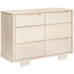Yuzu 6-Drawer Dresser - Washed Natural