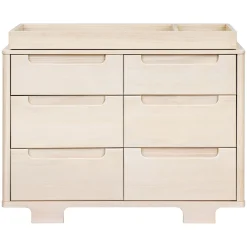 Yuzu 6-Drawer Dresser - Washed Natural