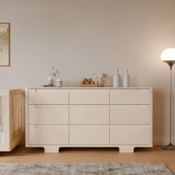 Yuzu 9-Drawer Dresser - Washed Natural