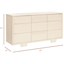 Yuzu 9-Drawer Dresser - Washed Natural