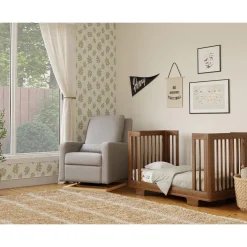 Yuzu 8-in-1 Convertible Crib - Walnut