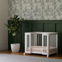 Yuzu 8-in-1 Convertible Crib - White