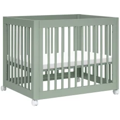 Yuzu 8-in-1 Convertible Crib - Sage