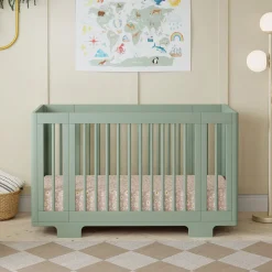Yuzu 8-in-1 Convertible Crib - Sage