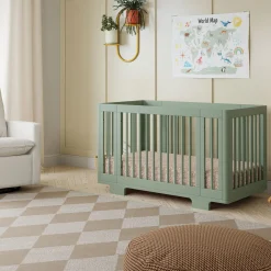 Yuzu 8-in-1 Convertible Crib - Sage