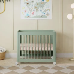 Yuzu 8-in-1 Convertible Crib - Sage