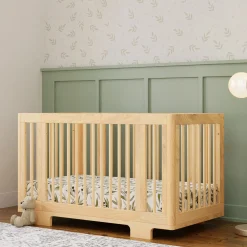 Yuzu 8-in-1 Convertible Crib - Natural