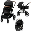 Zelia Luxe 5-in-1 Modular Travel System - Basalt Black