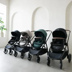 Zelia Luxe 5-in-1 Modular Travel System - Basalt Black