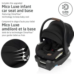 Zelia Luxe 5-in-1 Modular Travel System - Basalt Black