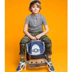 Zoo Big Kid Backpack - Rocketship